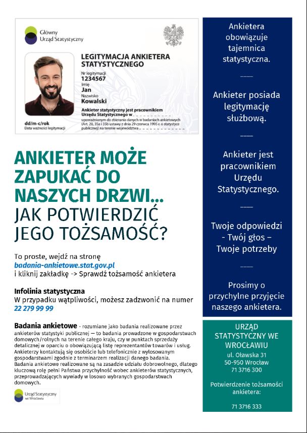 Obraz przedstawia ulotkę